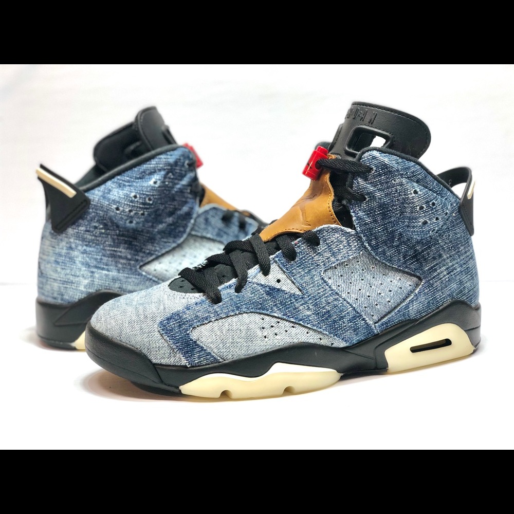 Air Jordan 6 Retro Washed Denim